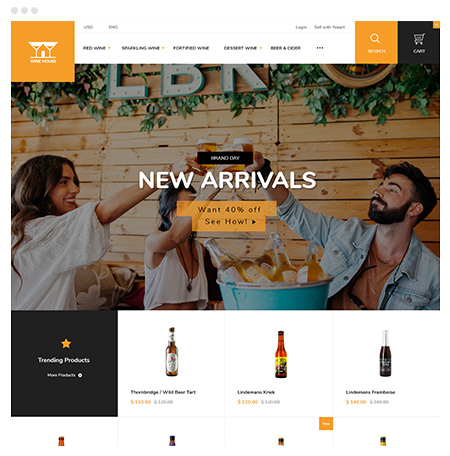 Start liquor marketplace