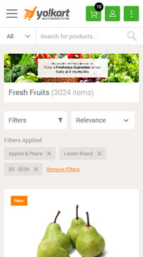 Custom Grocery eCommerce marketplace