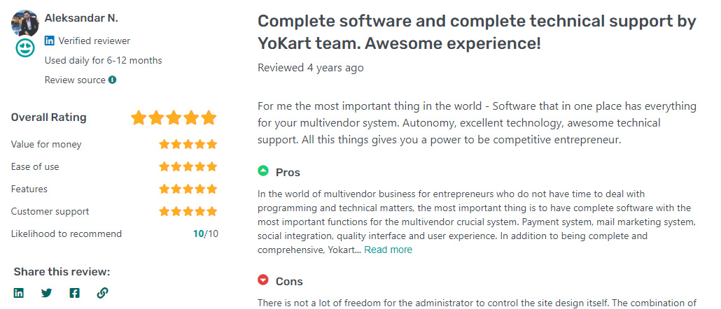 Yo!Kart happy clients