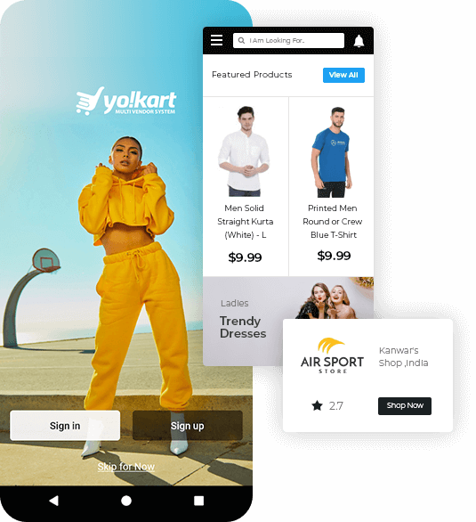 Yo!Kart Mobile App For iOS and Android